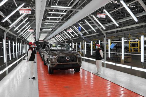 抗疫生產(chǎn)兩不誤 長(zhǎng)城汽車四大基地 滿血 復(fù)工