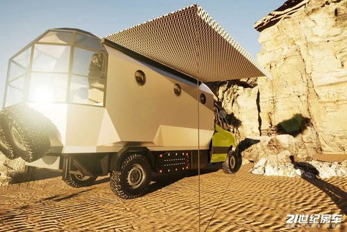 星空頂 魚艇式廂體 奔馳底盤的后現代房車,未來感十足